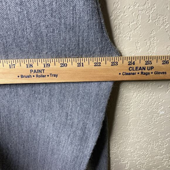 VTG Jantzen Sweater Cardigan Mens XL Gray Button Front Dad Grandpa USA - Picture 8 of 10